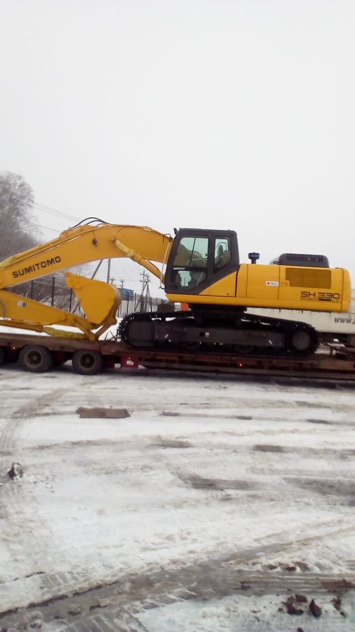 Перевозка экскаватора SUMITOMO SH330LC-5
